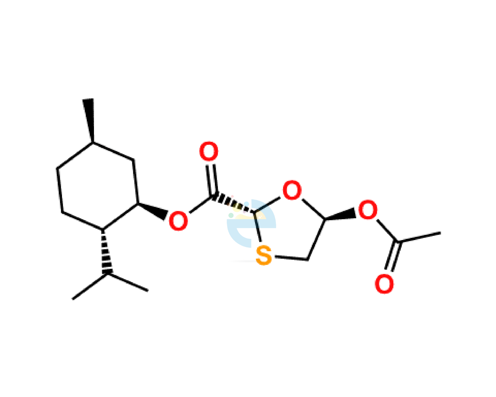 (2R,5R)-L-Menthol-5-(acetyloxy)-1,3-oxathiolane-2-carboxylate-24