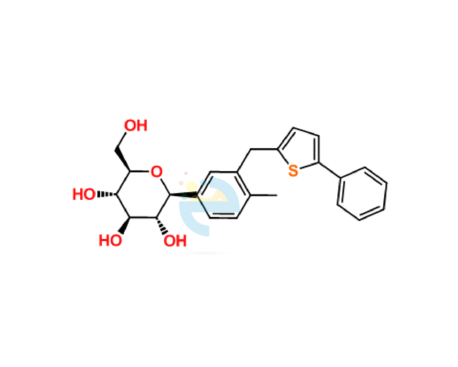 Canagliflozin Defluoro Impurity-21