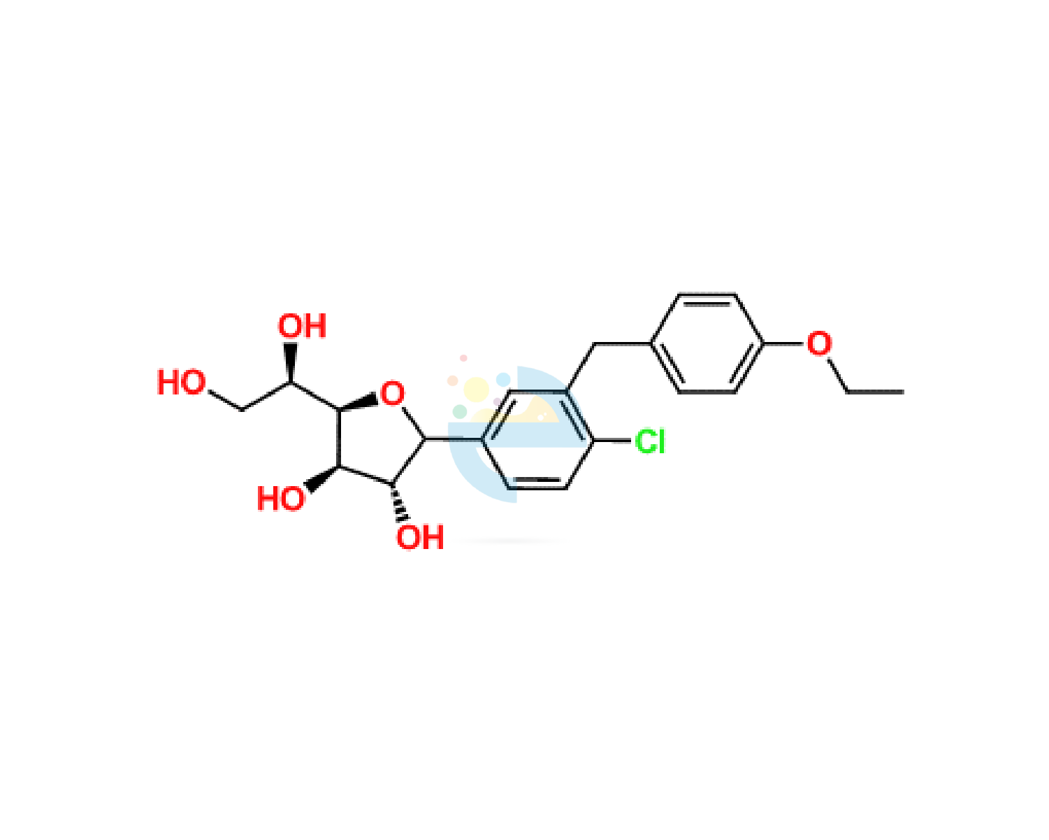 Dapagliflozin furanose Form (Rac)-29