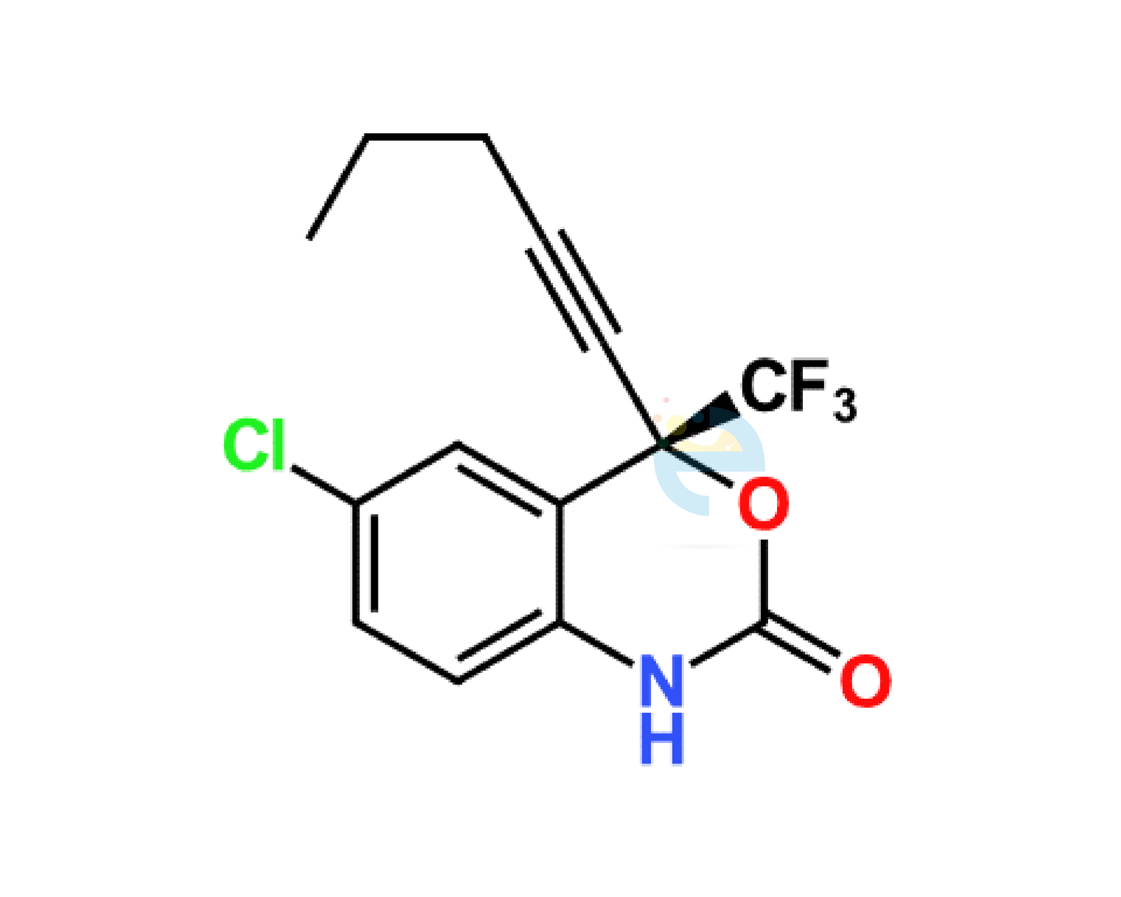 Des cyclopropyl 4-(n-propylethynyl) Efavirenz-15