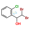 2,2-dibromo-1(2-chlorophenyl)ethan-1-ol