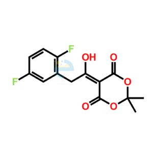 5-(2-(2,5-difluorophenyl)-1-hydroxyethylidene)-2,2-dimethyl-1,3-dioxane-4,6-dione