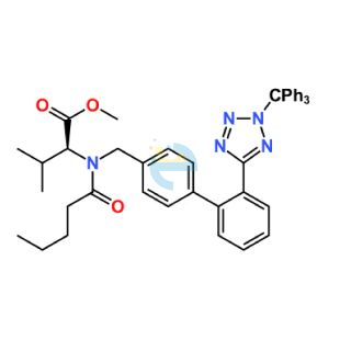 N2-Trityl Valsartan Methyl Ester