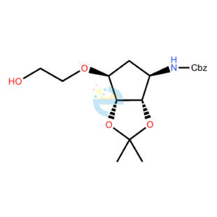Benzyl (3aS,4R,6S,6aR)-6-(2-hydroxyethoxy)-2,2-dimethyl-tetrahydro-3aH-cyclopenta[d][1,3]dioxol-4-ylcarbamate