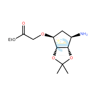 Ethyl 2-[[(3aR,4S,6R,6aS)-6-Amino-2,2-dimethyltetrahydro-3aH-cyclopenta[d][1,3]dioxol-4-yl]oxy]acetate oxalate