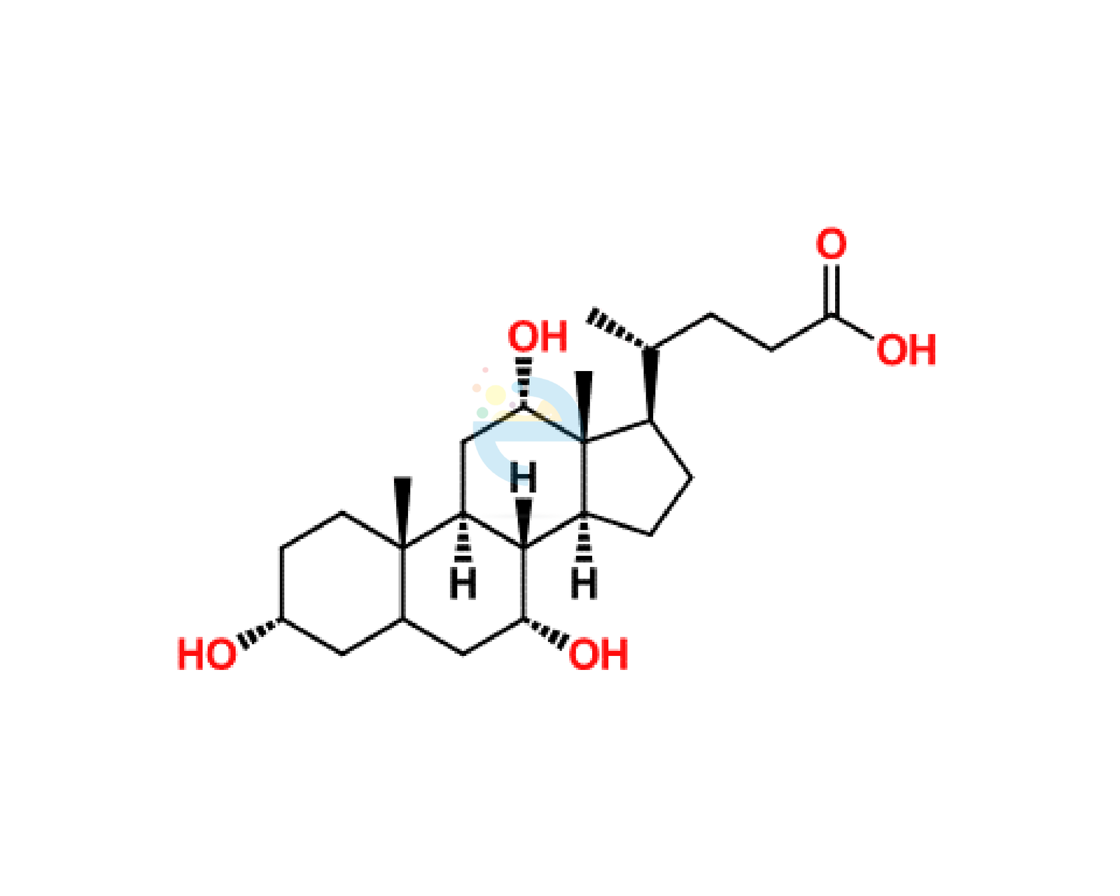 Product-09 (49) structure of cholic acid