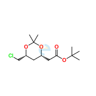 tert-Butyl 2-((4S,6R)-6-(chloromethyl)-2,2-dimethyl-1,3-dioxan-4-yl)acetate