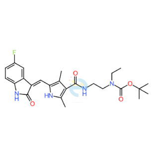 N-Desethyl N-Butoxycarbonyl Sunitinib