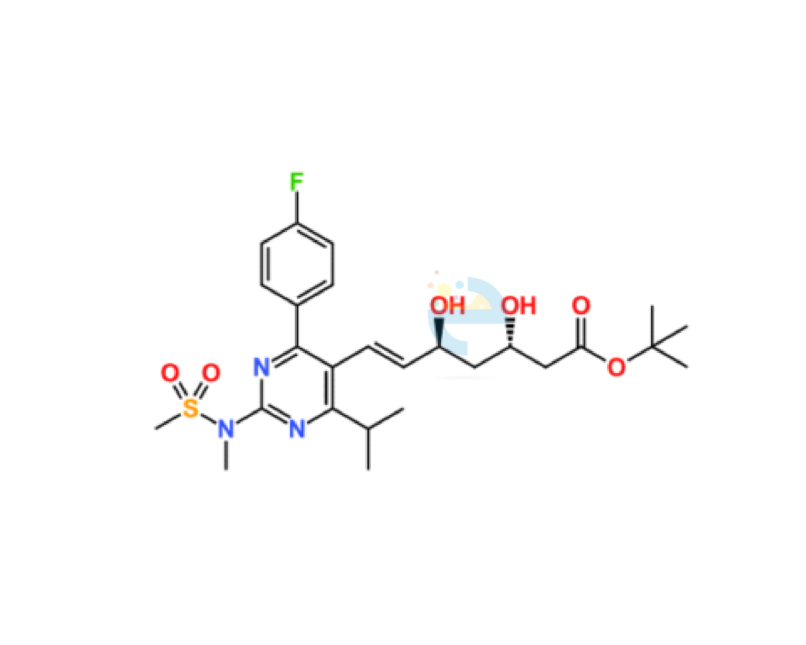 Product-112 Rosuvastatin (3S,5S)-Isomer t-Butyl Ester