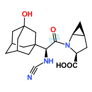N-methylcyanamide Saxagliptin carboxylic acid Impurity