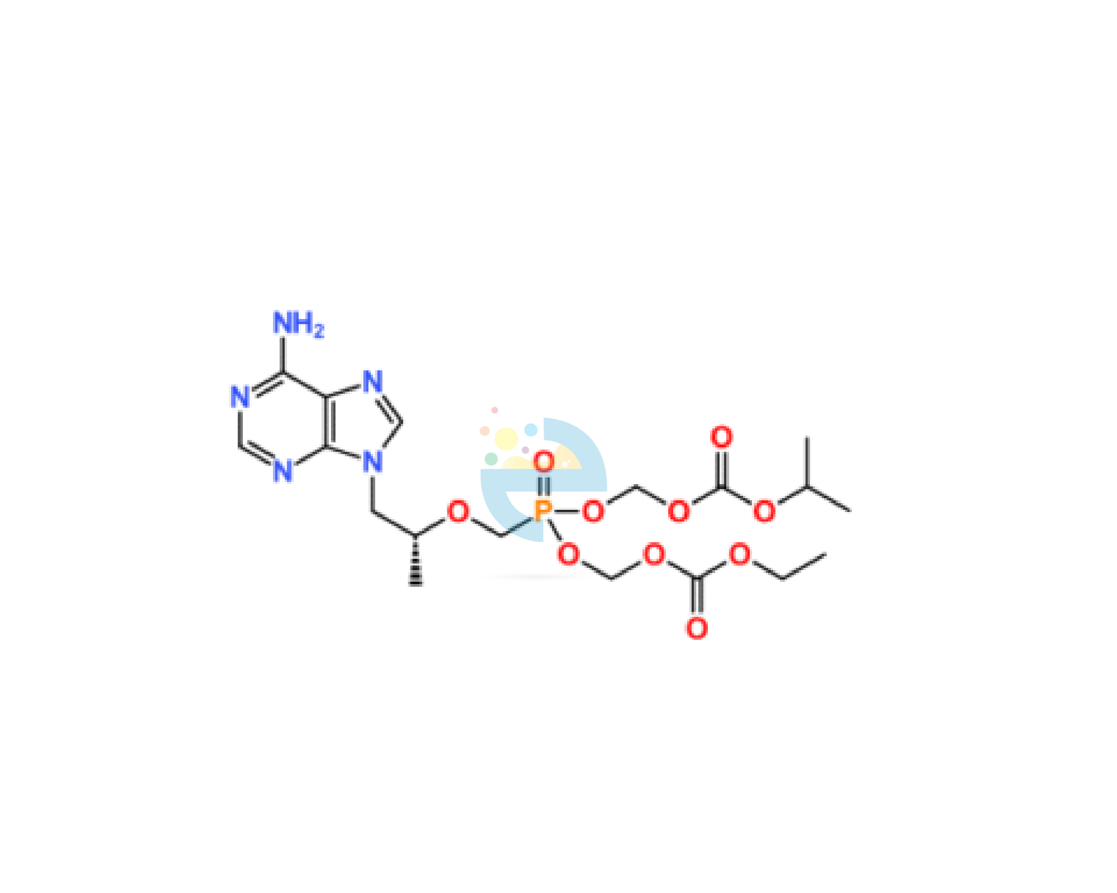 Product-15 (34) Tenofovir Disoproxil Fumarate IP Impurity M (Fumarate)