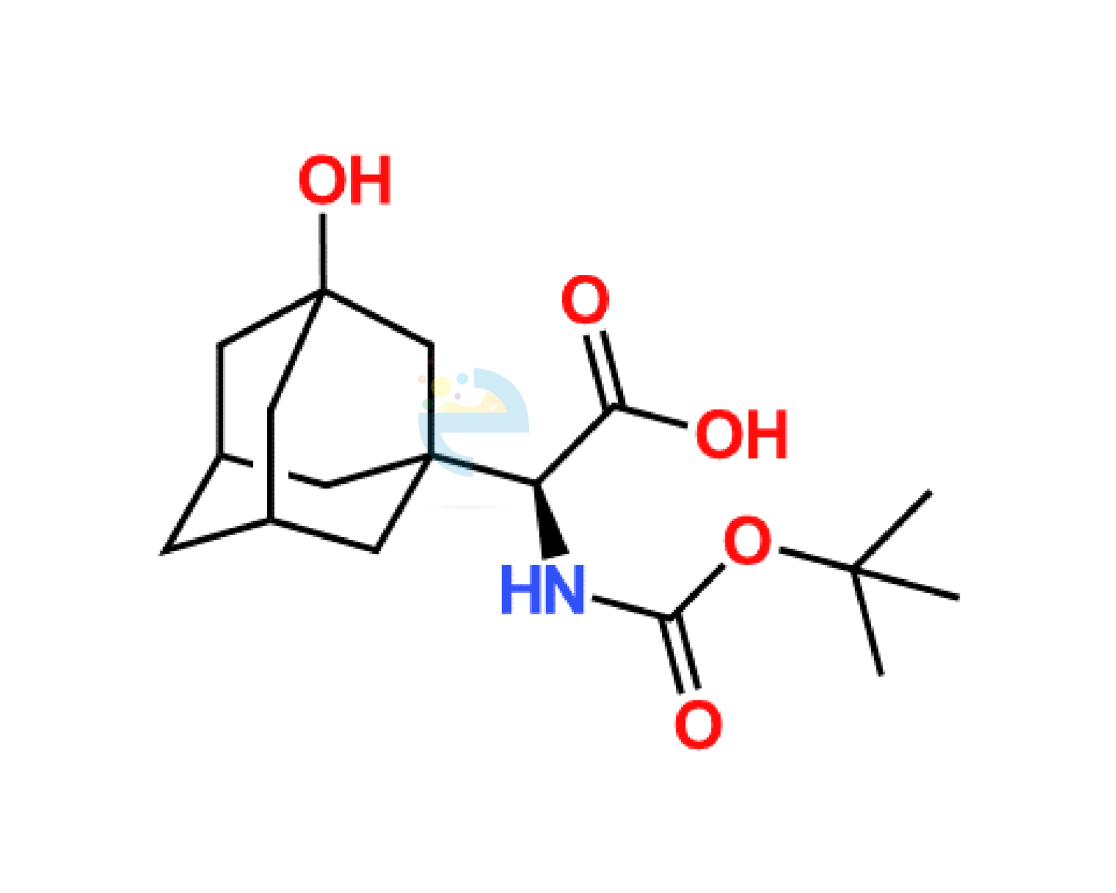 Product-21 (12) Boc-3-hydroxy-1-adamantyl-D-glycine
