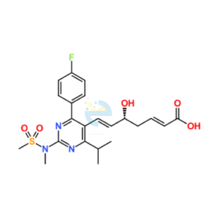 (2E,5R,6E)-3-Dehydroxy Rosuvastatin