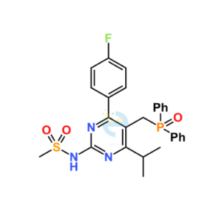 De((3,5-dihydroxyhept-6-enoic Acid)N-methyl) Diphenylphosphinyl Rosuvastatin