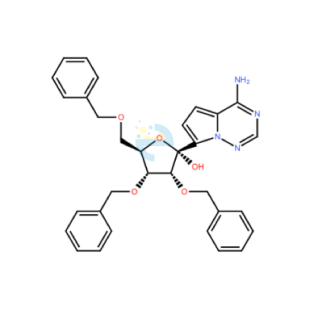 Remdesivir O-Desphosphate Tri-OBn Impurity