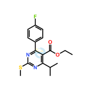 Ethyl 4-(4-Fluorophenyl)-6-isopropyl-2-methylthiopyrimidine-5-carboxylate
