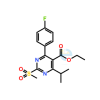 Ethyl 4-(4-Fluorophenyl)-6-isopropyl-2-(methylsulfonyl)pyrimidine-5-carboxylate