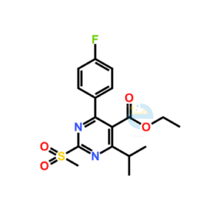 Ethyl 4-(4-Fluorophenyl)-6-isopropyl-2-(methylsulfonyl)pyrimidine-5-carboxylate